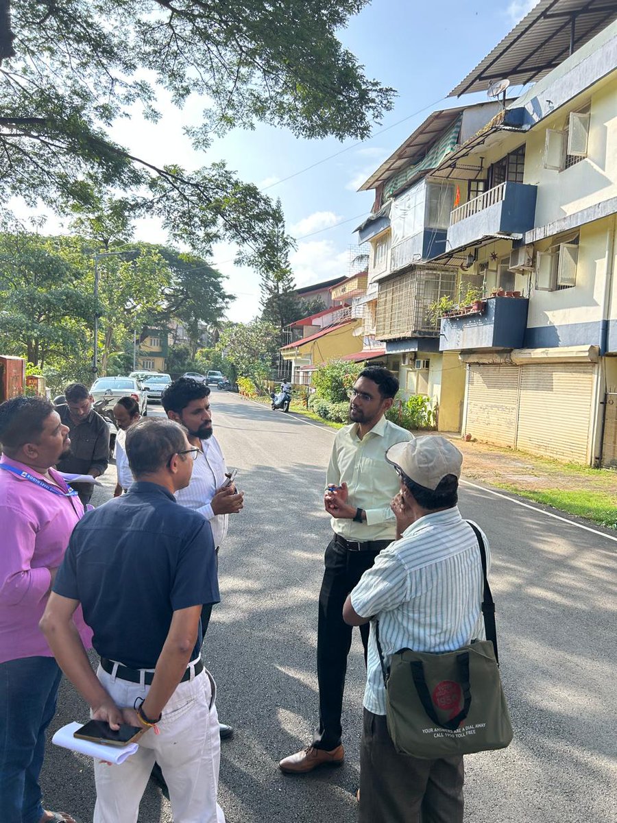 Shri Ankit Yadav, IAS, Collector &amp; District Election Officer, North Goa District, visited various parts of Panaji Constituency to monitor the ongoing distribution of enumeration forms under the Special Intensive Revision 2026. During the visit, he interacted with the Booth Level