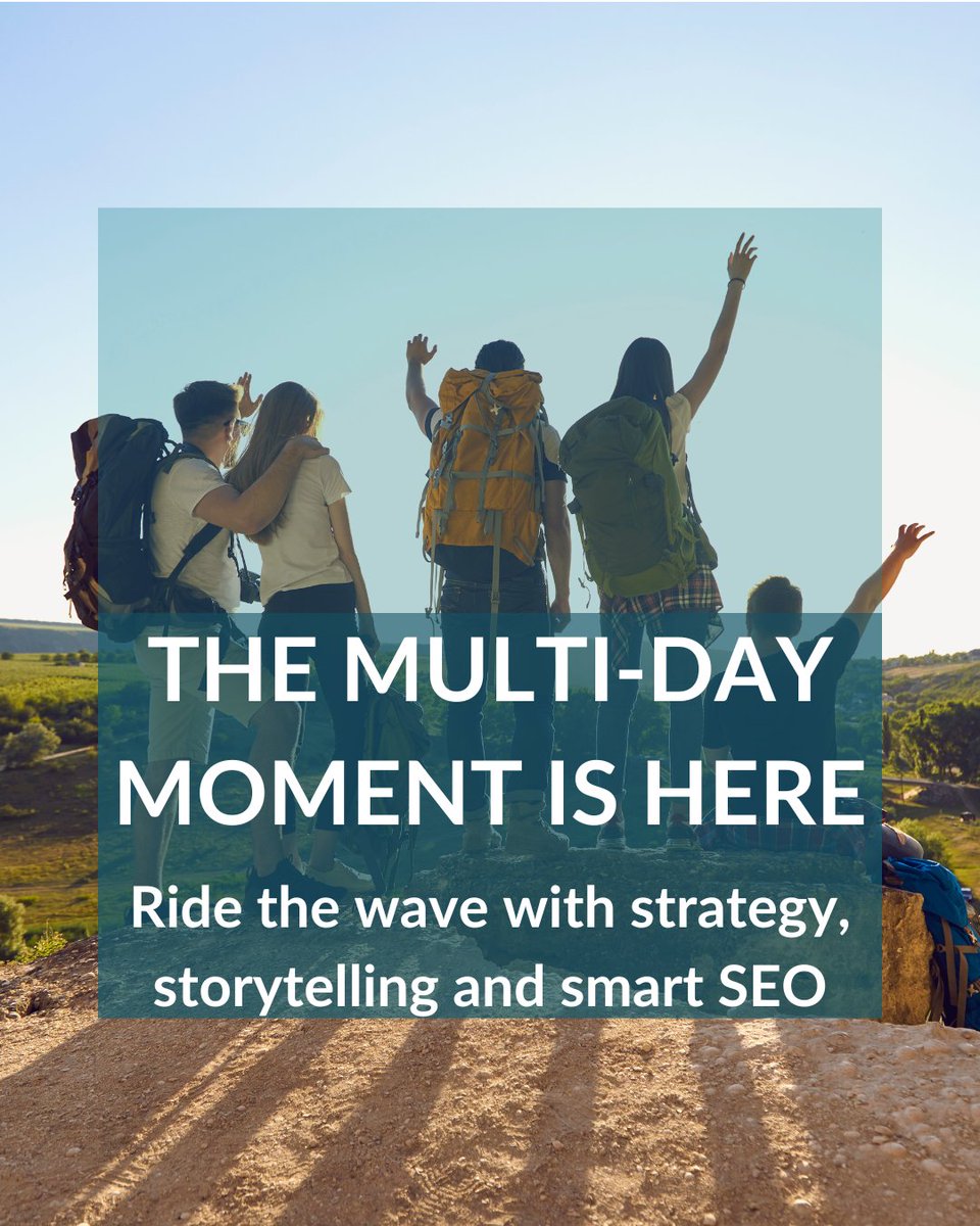 #multidaytours are booming. 7 SEO tips from #ArivalInsights:
1️⃣ Niche down
2️⃣ SEO-first content
3️⃣ Tell real stories
4️⃣ Itinerary-based keywords
5️⃣ Visual search = traffic
6️⃣ Convert that traffic
7️⃣ Partner smart

Read more: arival.travel/article/the-mu…