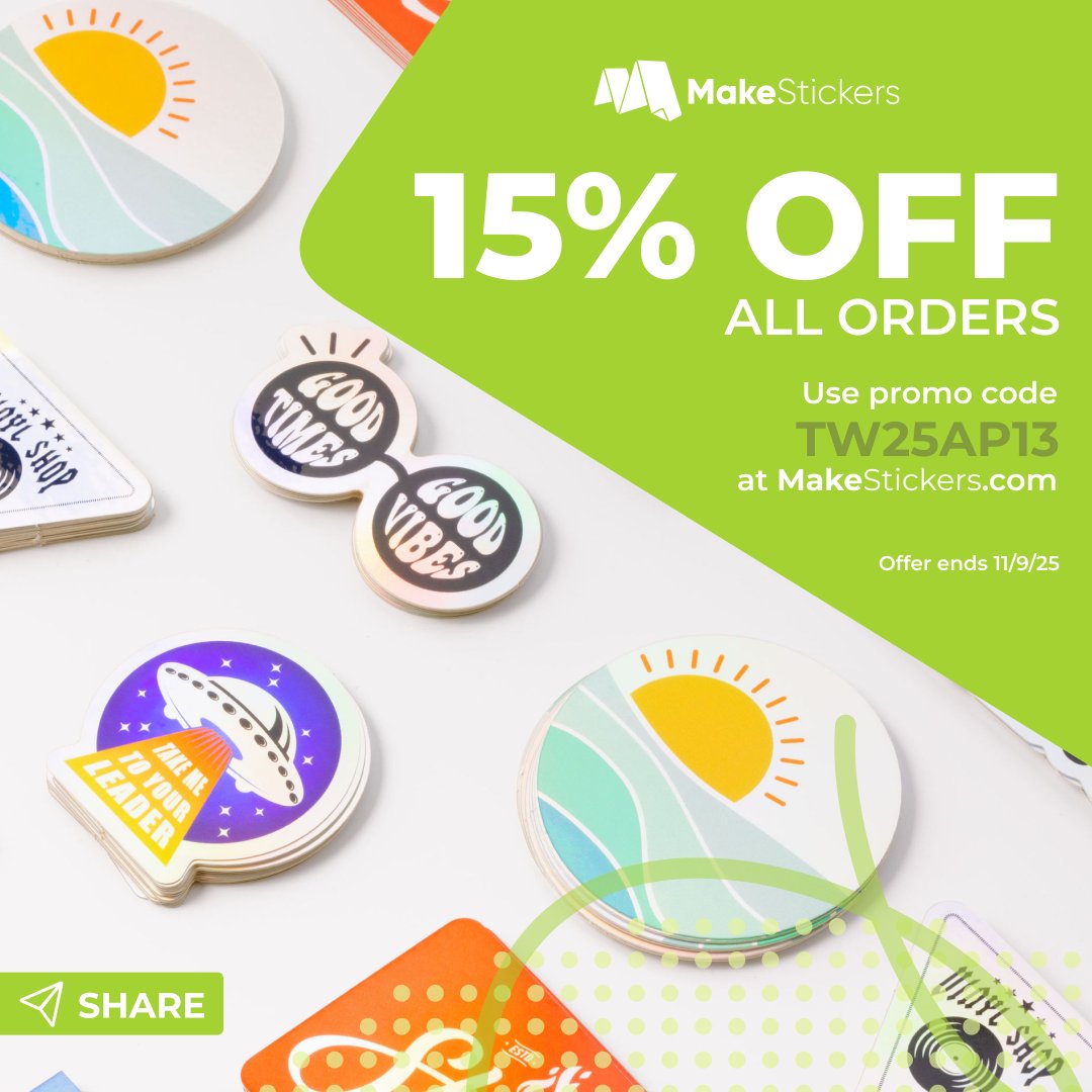 🎁 15% OFF Everything! 🎁

Holiday prep starts now! Get 15% off your order and stock up before the rush.

👉 Use the promo code or click the link to redeem: mkstk.co/110525twdeal

Deal expires 11/09/25 at 11:59PM CT