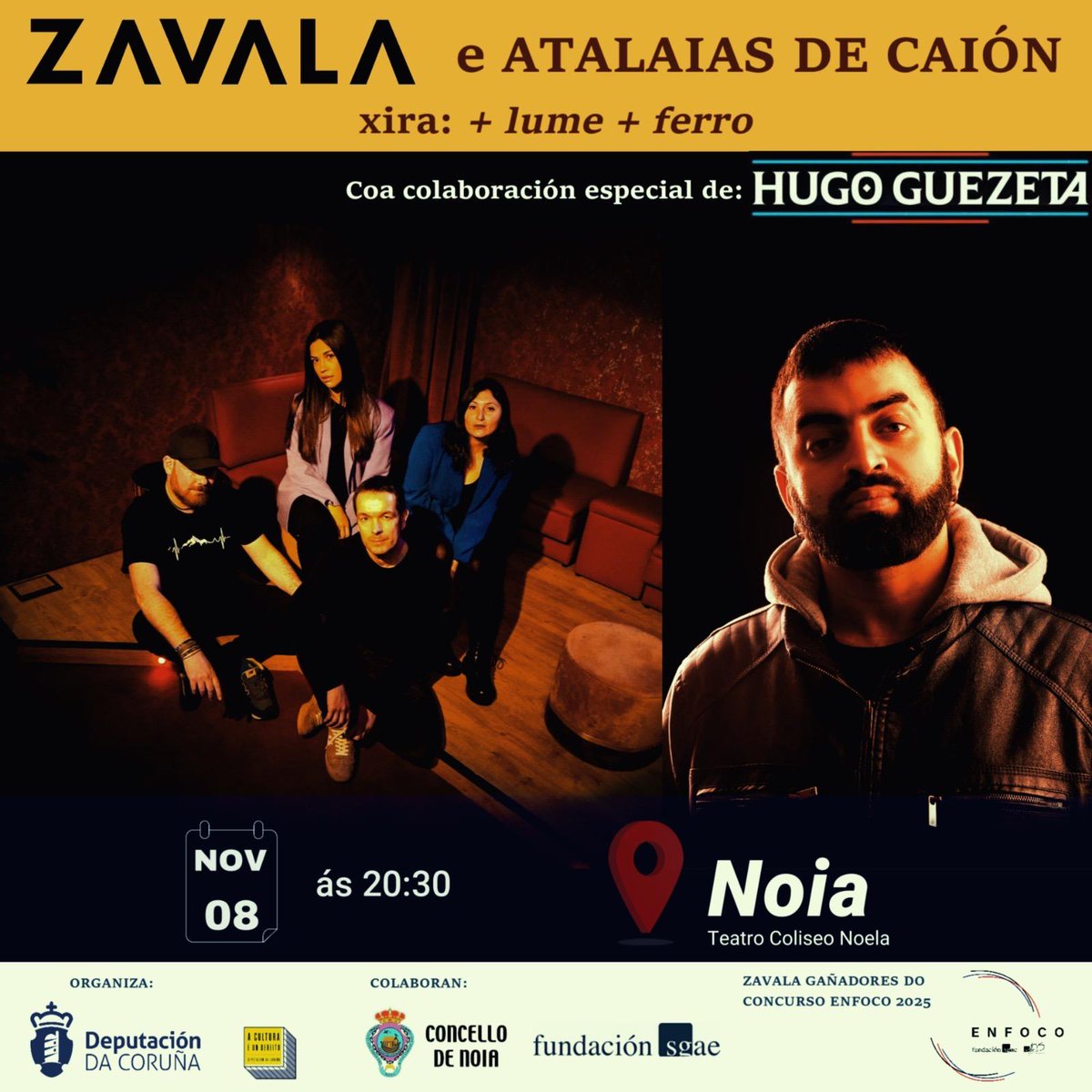 Zavala o 8 de Novembro en Noia!