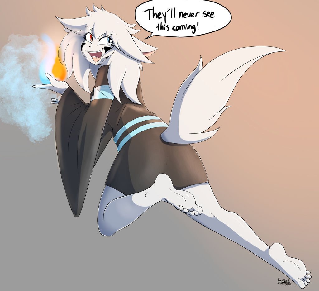 The floofball Caroline