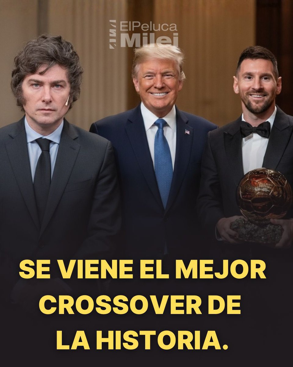 El Peluca Milei tweet media