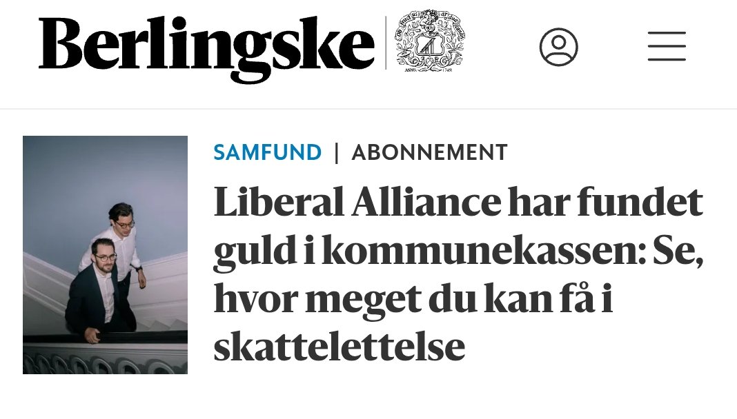 For kort tid siden kritiserede Tanten Enhedslisten for deres forslag som ikke kunne gennemføres.

LA's milliard skattelettelser som er mindst lige så store luftkasteller har Berlingske så ingen problemer med...  

#TanteBavl #KV25 #FTValg26
#DKpol #DKmedier