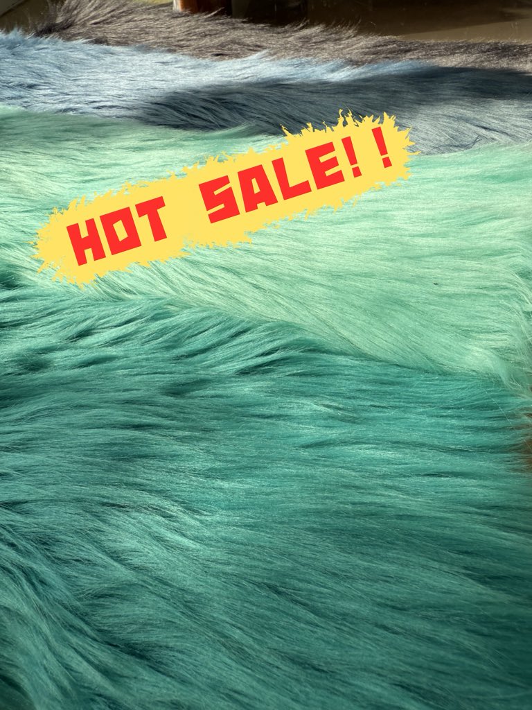 MoonFur Faux Fur Fabric tweet media