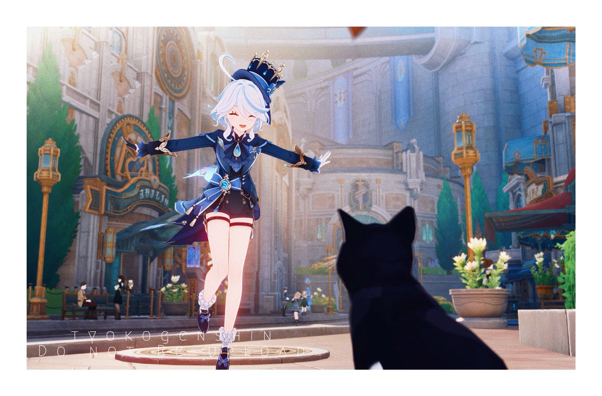 tyokogenshin's tweet photo. あの時の猫さん https://t.co/mI07KHYJiy