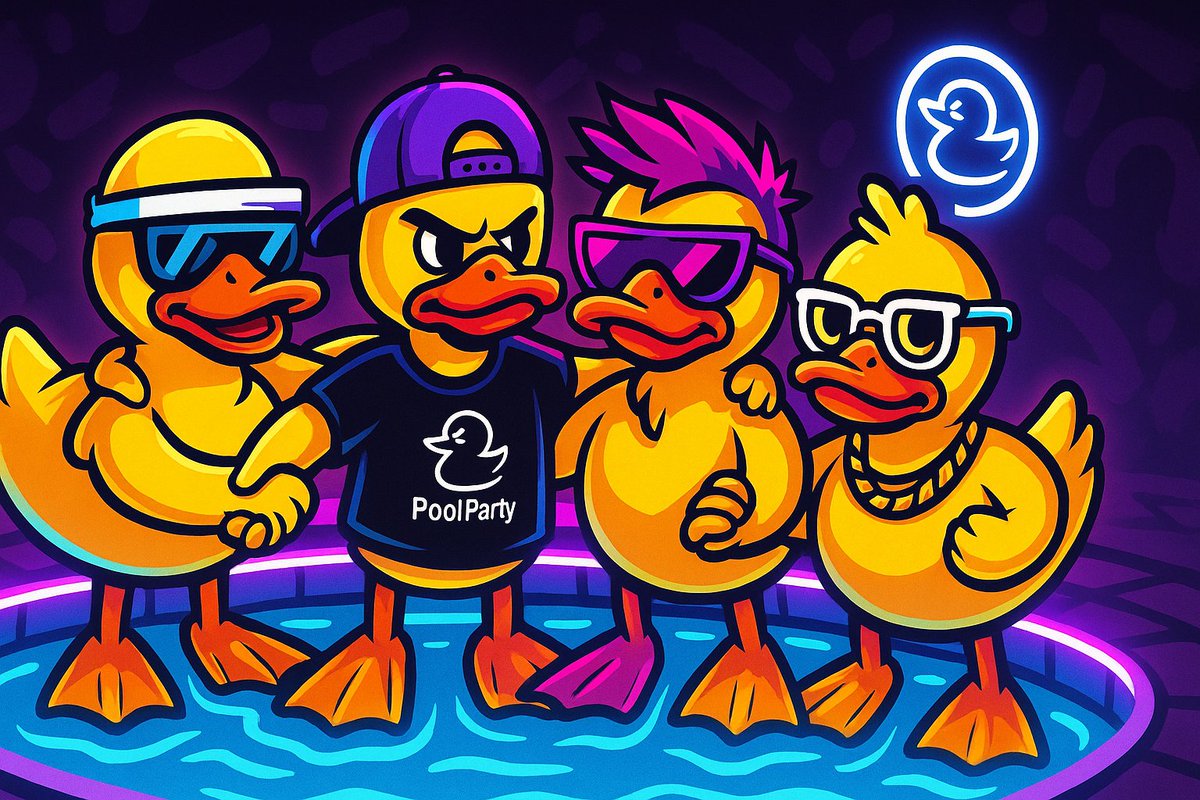 🦆 Who are the Ducks of Pool Party?

The Ducks are us—the living identity of the protocol. Think builder-brain meets good-vibes investor: curious, collaborative, and not afraid to ship in public. The mascot is playful, but the message is serious: self-custody, on-chain