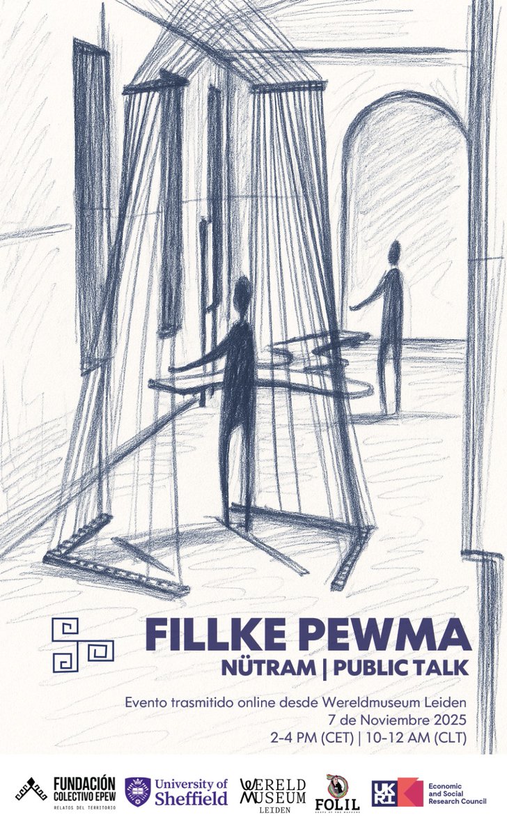 MapuchePeople's tweet photo. From November 8th 2025 the Wereldmuseum Leiden, the Netherlands in collaboration with the Mapuche communities (EPEW Collective Chile and  FOLIL foundation), presents the art installation Fillke Pewma 
https://t.co/L5420pZvFy https://t.co/C76gKKMVti