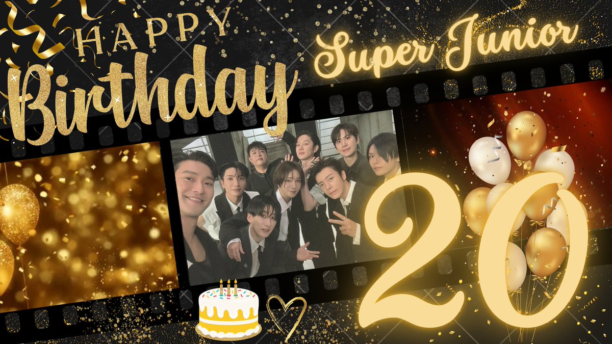 Happy 20th anniversary to Super Junior, the LAST MAN STANDING! 🎉🎉🎉 No matter what your future path may be, ELF will stay by your side 💙🫶

MORE DECADES WITH SUPER JUNIOR  #20toEternitySuperJunior
#슈퍼주니어_더라스트맨_스탠딩