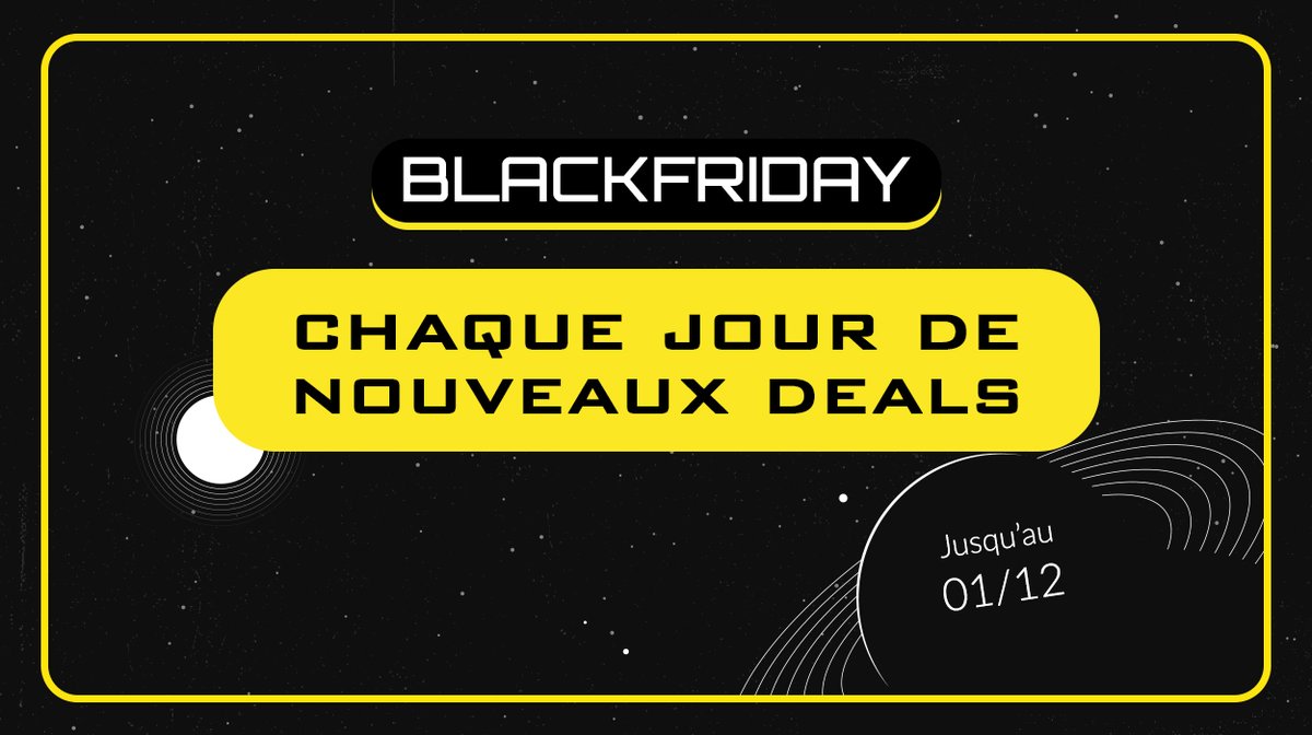 Le #BlackFriday 🔥 est là !

Retrouve nos deals, ici !

topachat.com/p/bons-plans