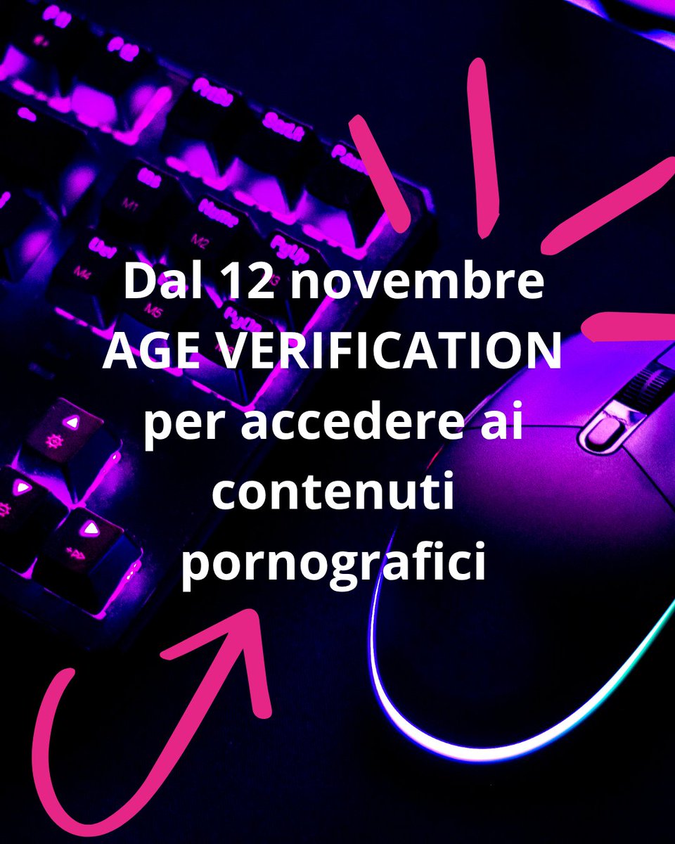 CorecomLombard's tweet image. Dal 12 novembre 2025 entra in vigore il regolamento #AGCOM sull’#AgeVerification.
I siti con contenuti per adulti dovranno verificare la maggiore età degli utenti, per proteggere i minori e rispettare la privacy.
#TutelaMinori #Privacy #DecretoCaivano #SicurezzaDigitale
