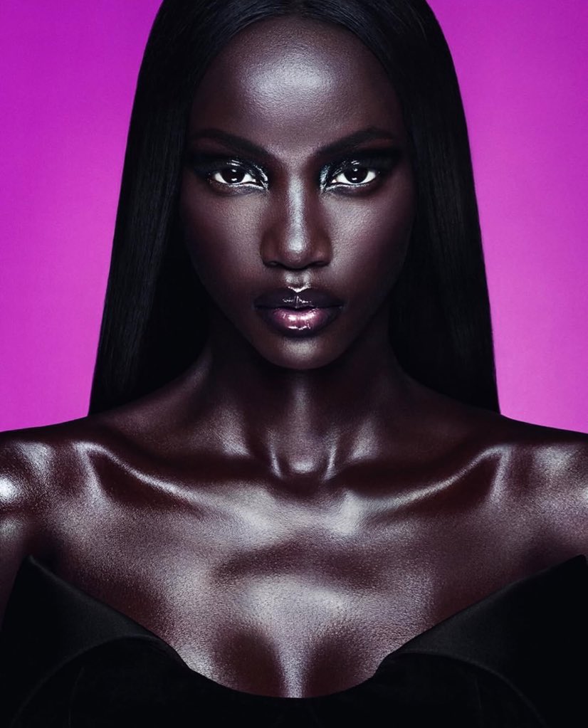 NoteSphere's tweet image. Anok Yai has been crowned 2025 Model of the year! 👏🏾💜