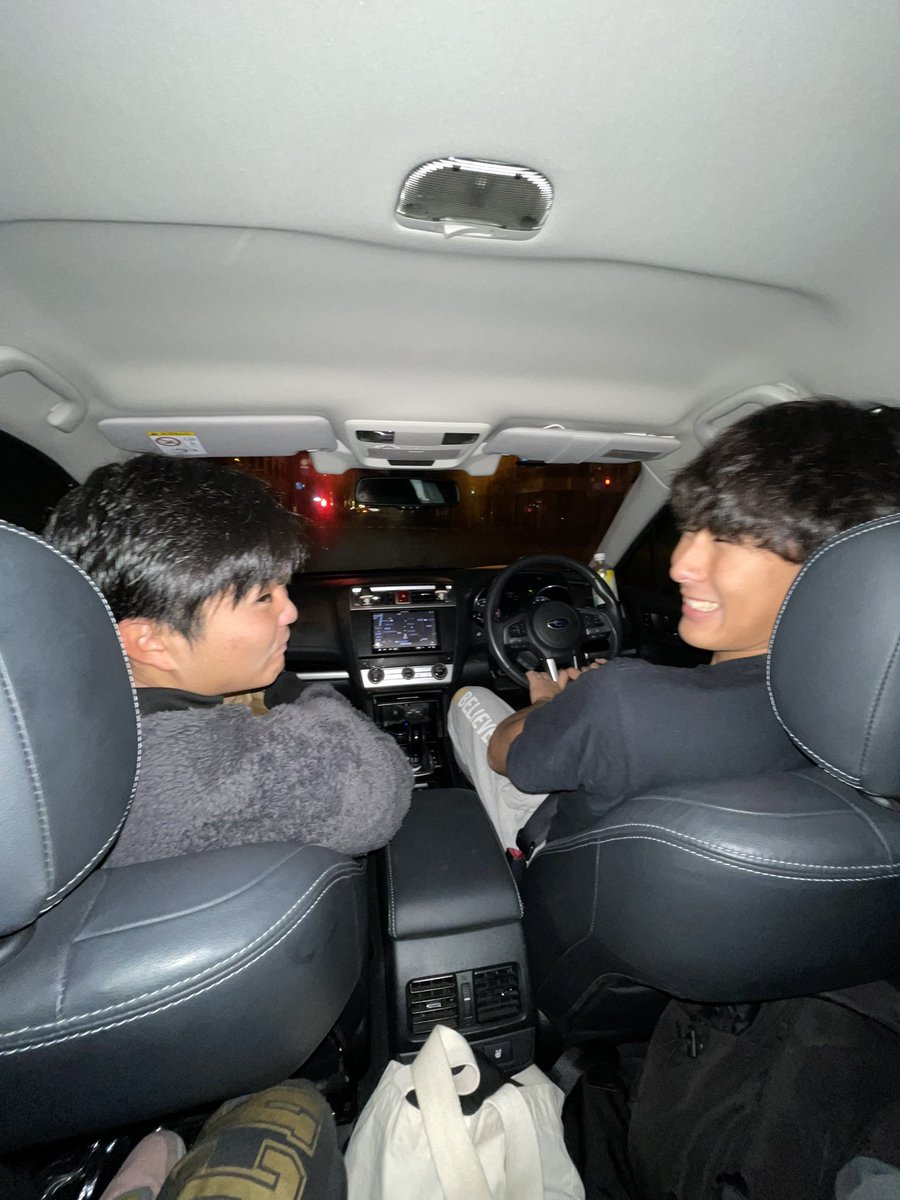 練習終わりにひとっ風呂浴びてそれからマックのドライブスルーで腹ごしらえ♨️🍔