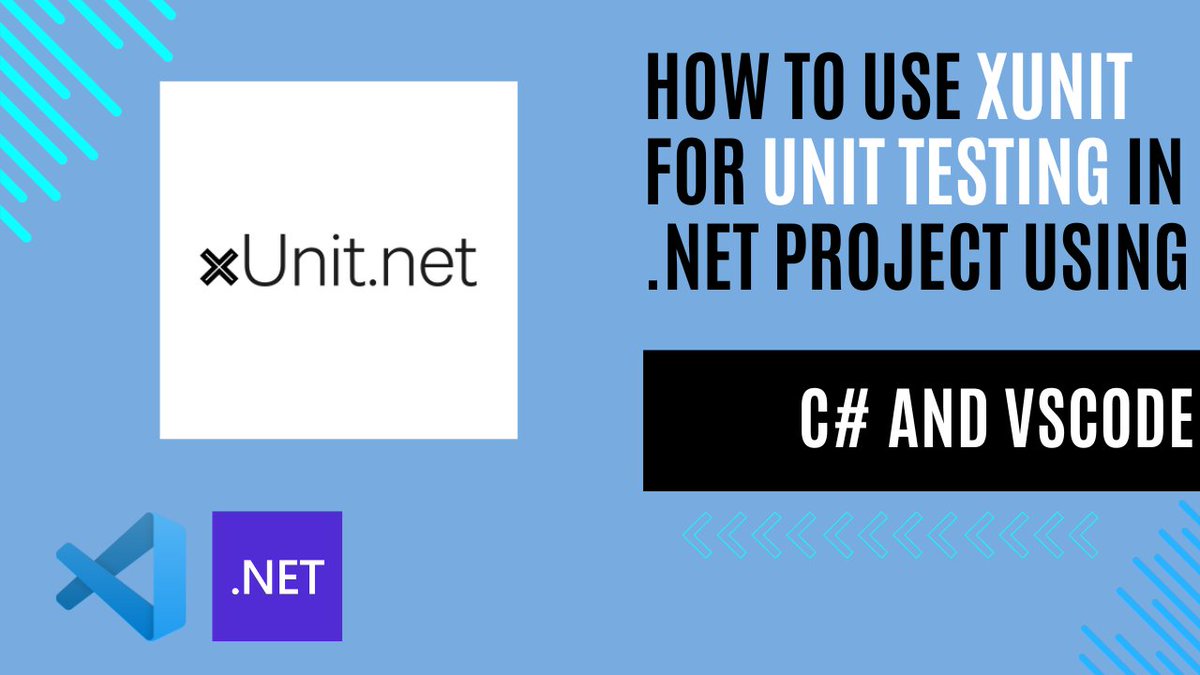ottorinobruni's tweet image. 🧪 Master Unit Testing in .NET with xUnit, C# &amp;amp; VSCode! ✅ Isolate &amp;amp; verify your code like a pro. #dotnet #xunit #csharp #unittesting #vscode ottorinobruni.com/how-to-use-xun…