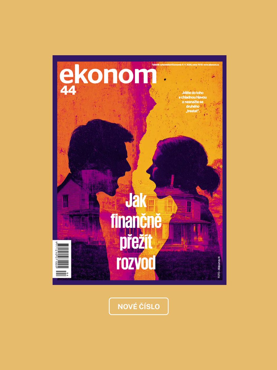 🟥 EKONOM 44
● Z manželství utečete snadno, ze společných dluhů však nikoliv
● Kamila Paličková: První polovinu života jsem strávila mezi muži, teď pomáhám ženám s byznysem
● Recept na bytovou krizi? Největší úspěchy slaví deregulace výstavby