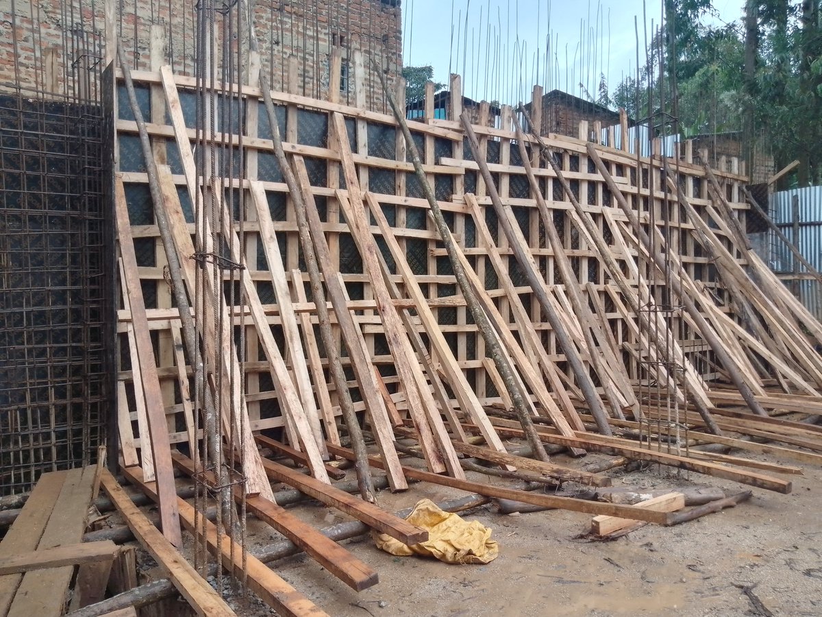 Unforseen circumstances like rain 🌧️ while working is  unbearable 
But we try again tomorrow