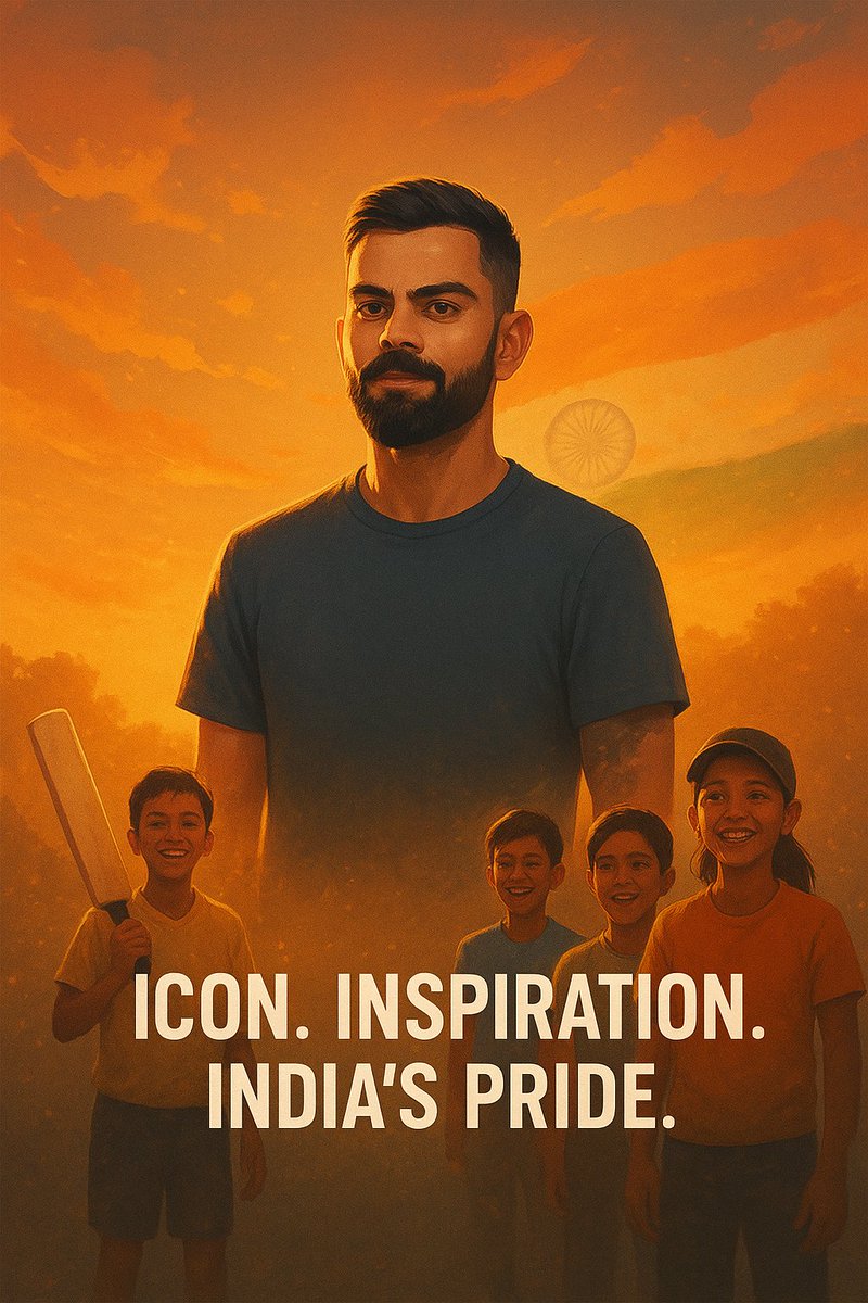 Beyond Cricket

फिटनेस आइकॉन, ब्रांड, इंस्पिरेशन।
लाखों युवाओं के लिए विराट एक सबक — अगर दिल में आग है, तो हालात मायने नहीं रखते।
हर बार वो सिखाता है — “Fall, fight, rise again.” 🙌