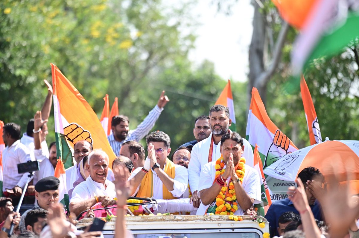 AshokChandnaINC's tweet image. अंता रैली 
कांग्रेस आ रही है