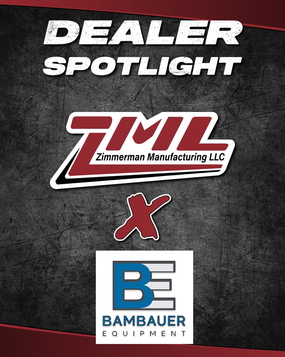 ZimmermanMfgLLC's tweet image. ZML Dealer Spotlight: @Bambauer Equipment

Thanks for your partnership and the work you do in the field!
 Learn more: bambauerequipment.com/about-us
#ZML #DealerSpotlight #RedViper #contourkingst