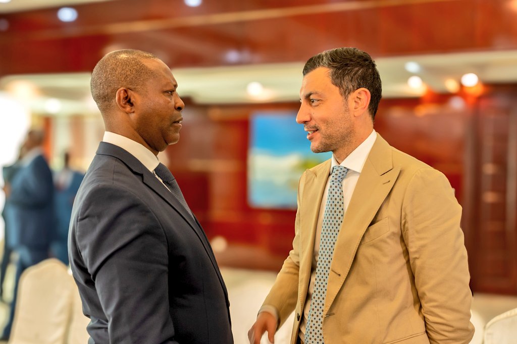 Had the honor of welcoming Mr. Luca Carpintieri, Deputy Head of Mission at <a href="/ItalyinEthiopia/">Italy in Ethiopia</a>, to the opening ceremony of the Regional Training of Law Enforcement Officials, implemented the Italian Carabinieri-IGAD collaboration. In his remarks, <a href="/LucaCarpintieri/">Luca Carpintieri</a> reaffirmed the