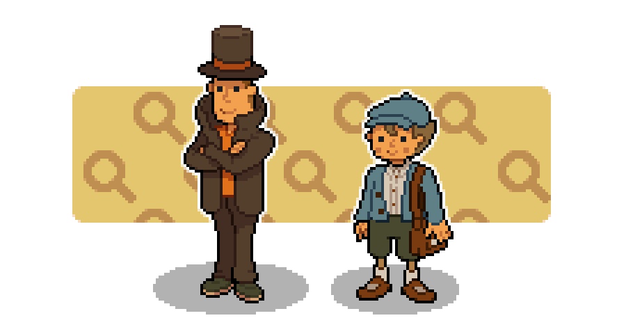 Abelaredo_'s tweet photo. Layton and Luke 🔍

#pixelart #Layton https://t.co/MJp8vT6c0i