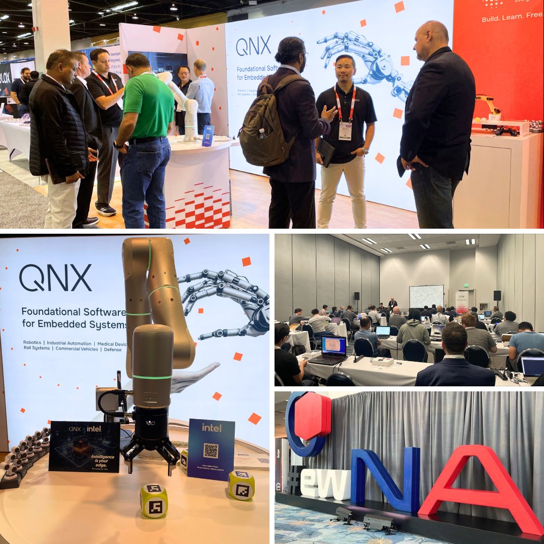 Embedded World North America is off to a great start in Anaheim! Day 2 is here! 
📍Visit us at Booth 7045 to explore our latest innovations.

✅ Today’s highlight:

💡Live Robotic Arm Demo powered by <a href="/intel/">Intel</a> ➡️intel.ly/3WEzFuk

🔷Plus, join us and <a href="/Advantech_USA/">Advantech USA</a> for