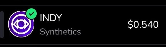 🤘What do you see? I see an opportunity to own more INDY. I'm also opening CDPs to earn extra profits