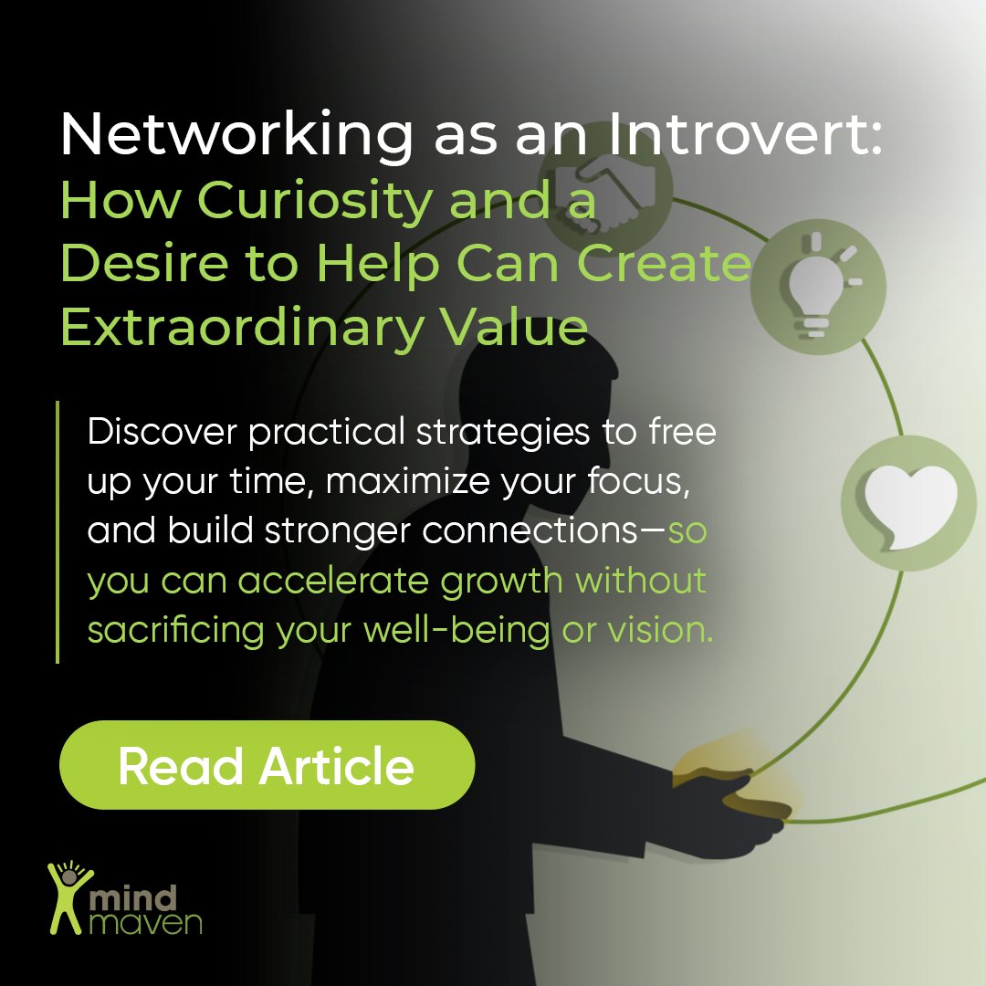 Networking isn’t about collecting people, it’s about creating value for them.

Our latest LI article shows introverts how to build authentic relationships using curiosity and not charisma.

🔗 Read here: hubs.li/Q03RPJyv0

#Superpowered
