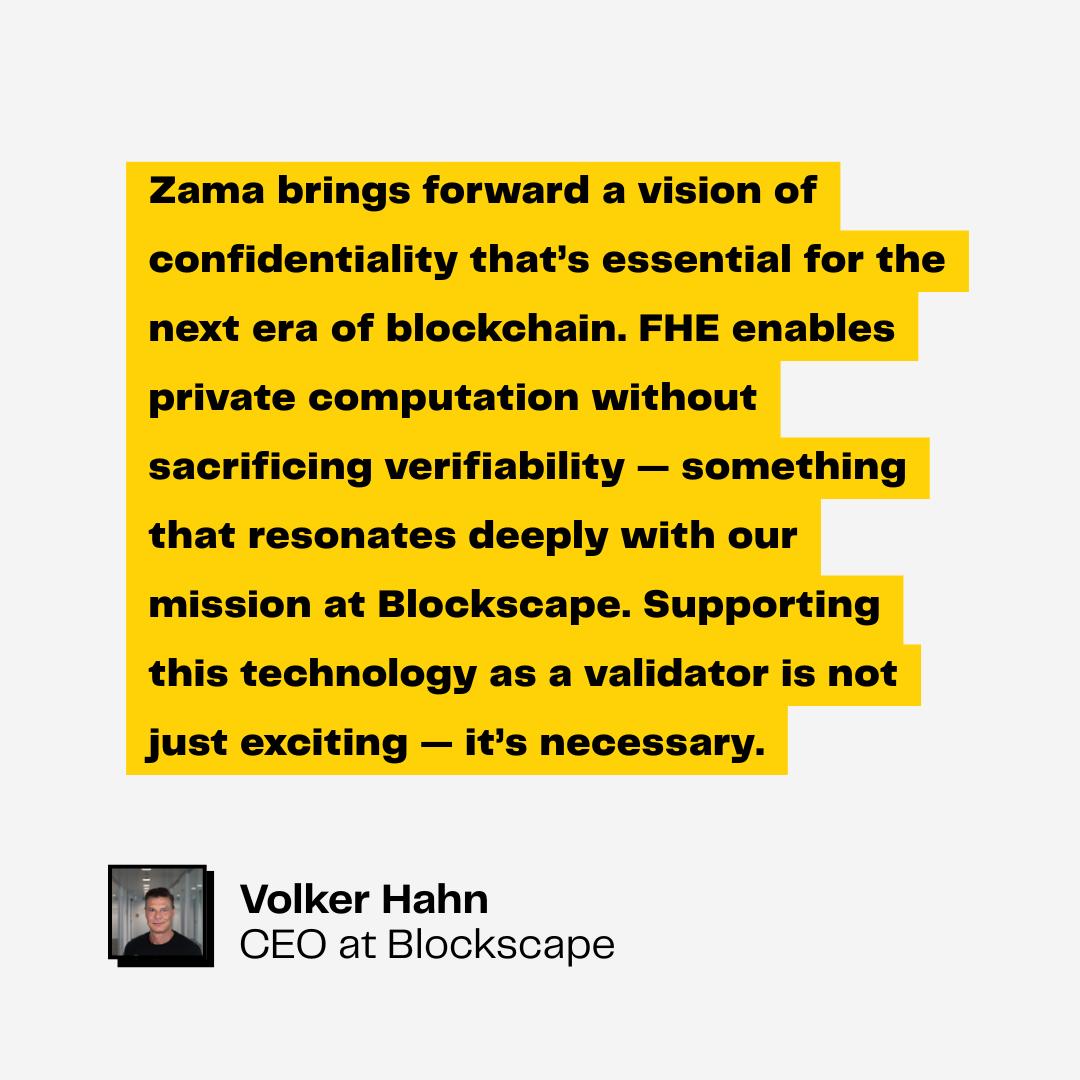 reinsweb3's tweet image. What is Zama?

Zama&apos;s homomorphic encryption tools allow developers to process data without the need for decryption. 

This technology enables the creation of private smart contracts on public, permissionless blockchains.

@zama