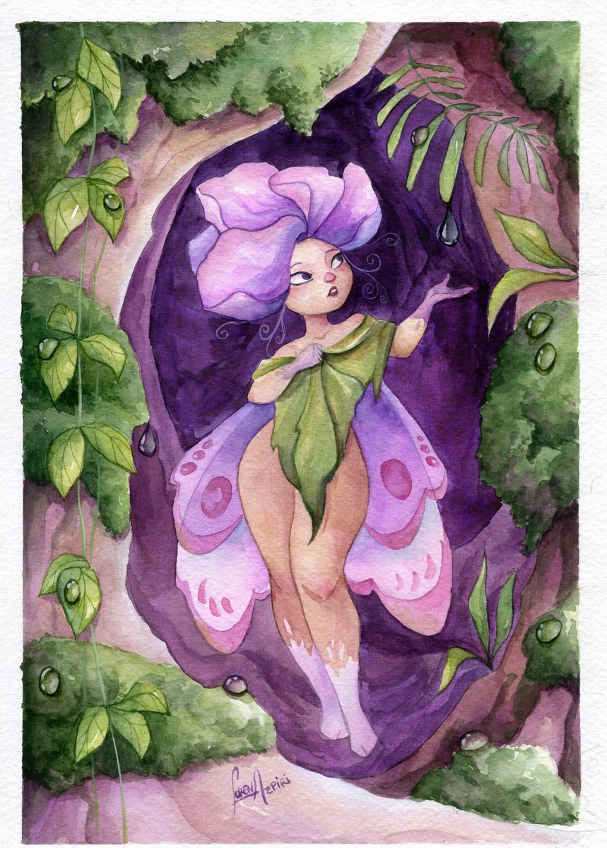 Después de pasar un mes con las brujas he ido a ver qué tal andan las hadas. Ya se nota la fresca y están más recogidas y caseras en esta época.