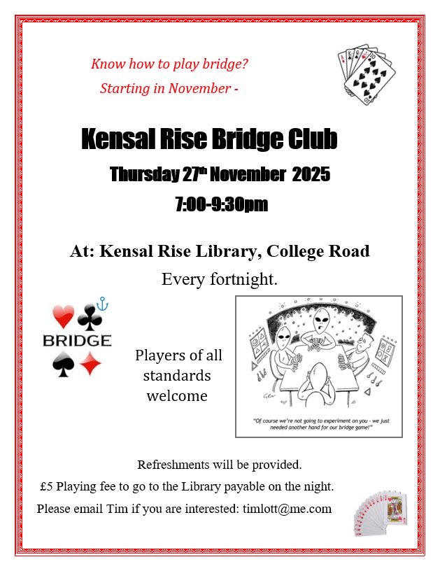 Friends of KRLibrary (@kensalrlibrary) on Twitter photo 