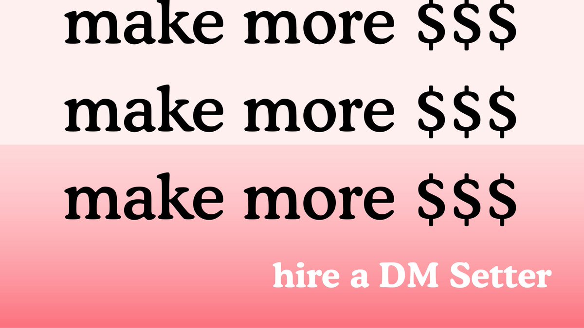*LIMITED TIME OFFER*

I will analyze your last 3 Instagram posts.

For FREE, I'll tell you exactly how many calls an Elite DM Setter can book from them.

No vague advice.

I'll show you the exact opening lines and strategy.