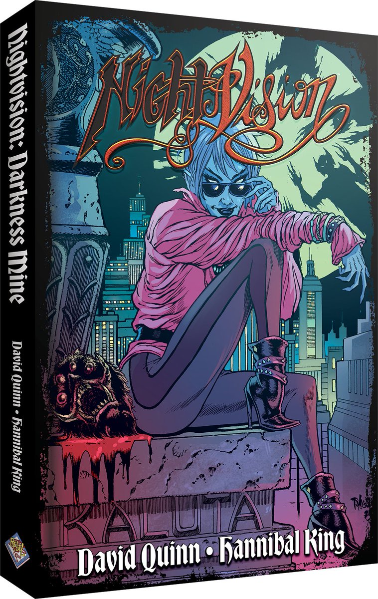 blackmaskstudio's tweet image. Available now- the legendary adult-horror comic returns: NIGHTVISION. From writer of FAUST @VoiceFaust &amp;amp; White Wolf/WotC painter Hannibal King w/new cover by @TimBVigil, 1992's OG Demonic Comic returns: Unapologetic. Uncensored. Unrelenting.