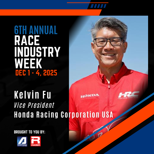 🎙️ Exclusive Interview!
Kelvin Fu, VP of Honda Racing Corporation USA, joins the speaker lineup for the 6th Annual #RaceIndustryWeek, Dec 1–4, 2025! @hondaracing_us
Save your seat now 👇
🔗 epartrade.com/more/onlinerac…