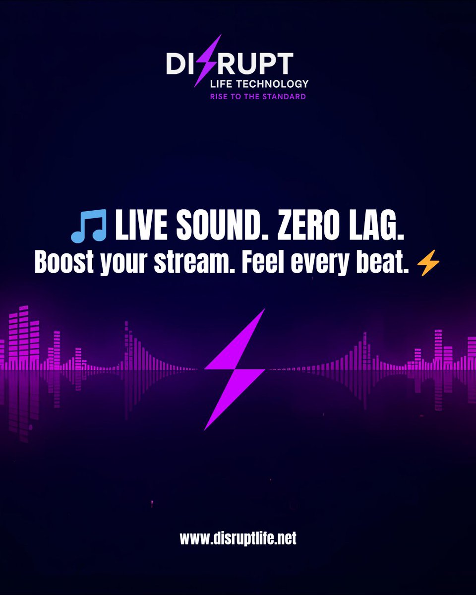 disruptlifetech's tweet image. 🎵 When performance meets power, the show begins.
Creators are taking live music next-level — smoother streams, cleaner sound, zero lag. ⚡

📌 Save this for your next live setup.

@disruptlifetech | disruptlife.net
.
.
.
#Disrupt #InnovatorsUnite #TechGameChanger