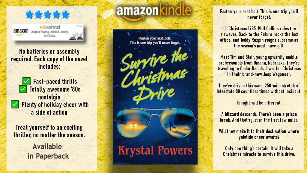 KodawariMo's tweet photo. Fasten your seat belt. This is one trip you’ll never forget.
Survive the Christmas Drive by Krystal Powers https://t.co/DynmXUiXKJ
📘 Dive into a story where choice matters & every secret counts — your next-favorite read awaits! 👉 https://t.co/DynmXUiXKJ
#BookLovers #FictionRead https://t.co/u218qigtly