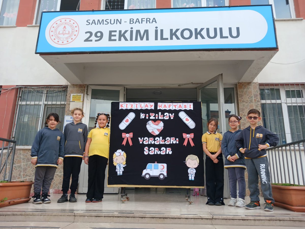 29ekimilkokulu's tweet image. Okulumuzda Kızılay Haftası’nı coşku ve anlam dolu bir programla kutladık.
Kızılay’ın “insana yardım” ilkesini küçük yüreklerinde yaşatan öğrencilerimizle gurur duyuyoruz.

#KızılayHaftası #Yardımlaşma #Dayanışma #İyilikBulaşıcıdır