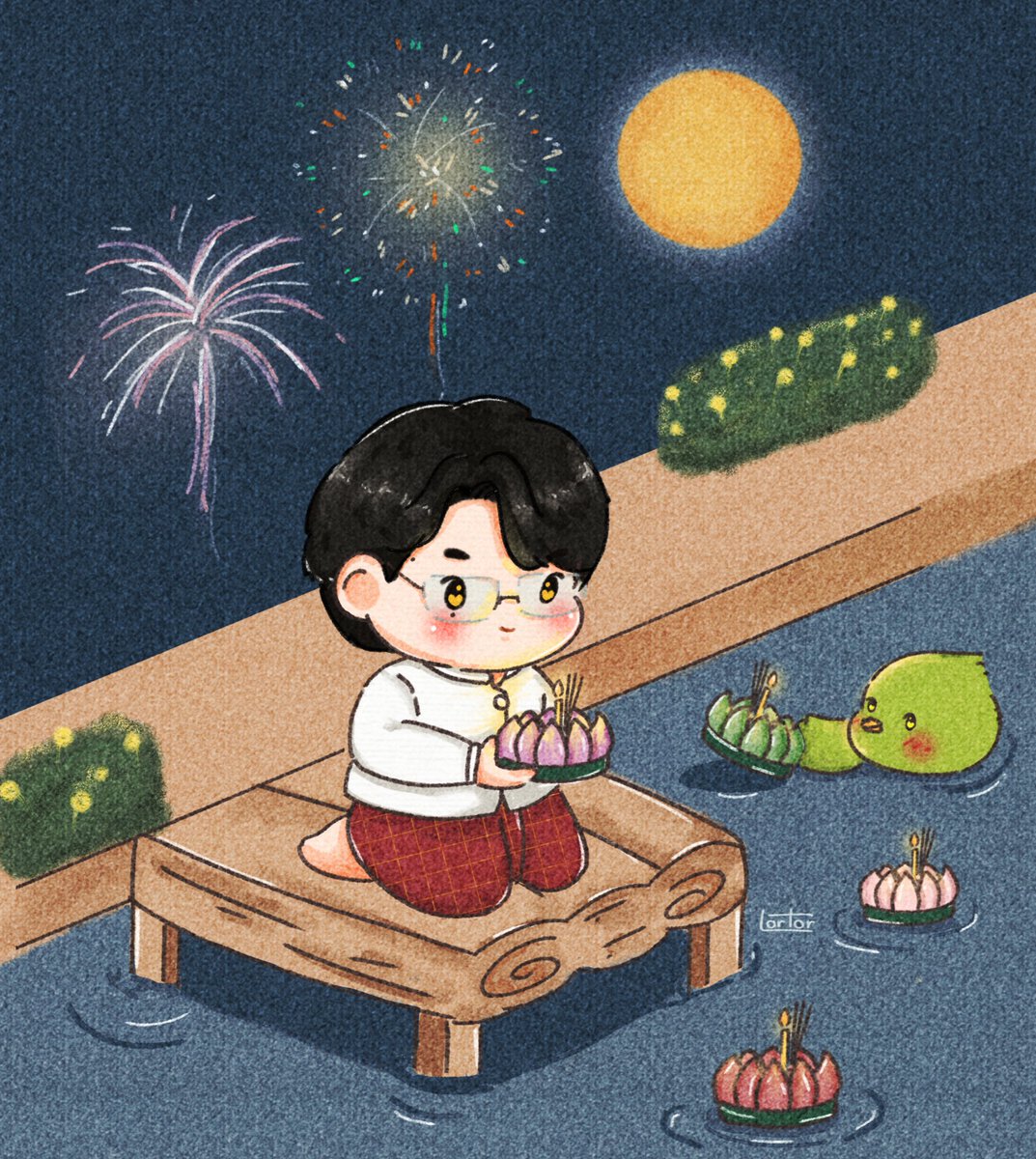 2025-11-05  #ลอยกระทง 🤲🏼 🌕 ✨️

#영재 #YoUnGjAe <a href="/ChoiArs_YJ/">YOUNGJAE</a>