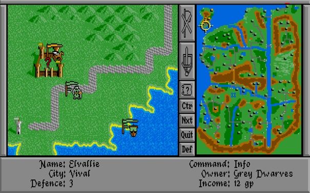 Vor 35 Jahren erschienen: Ein Retroperle ist der Strategieklassiker „Warlords“ der australischen Spieleschmiede SSG. ⚔️
Eine einzige Map? Check! Grob pixelig?  Gemeinsam am Rechner? Check! Mehr Retro geht nicht. 💾