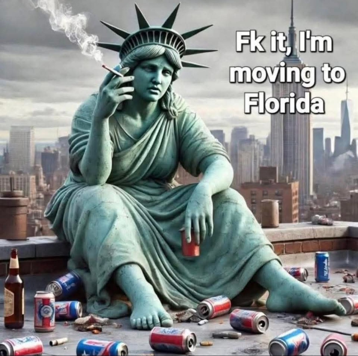 Our safe red upstate NY is gone, nothing to protect us from downstate anymore! I don't know if I can keep fighting.