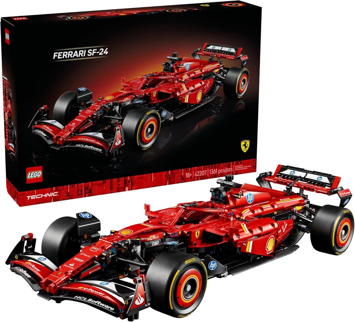 shivofferzone's tweet image. Build your dream ride with LEGO Technic Ferrari SF-24 F1 Model Car Kit – was $299.95, now only $229.95! 

#LEGOFun

 Image credit: Amazon 

sovrn.co/1kmw5vg