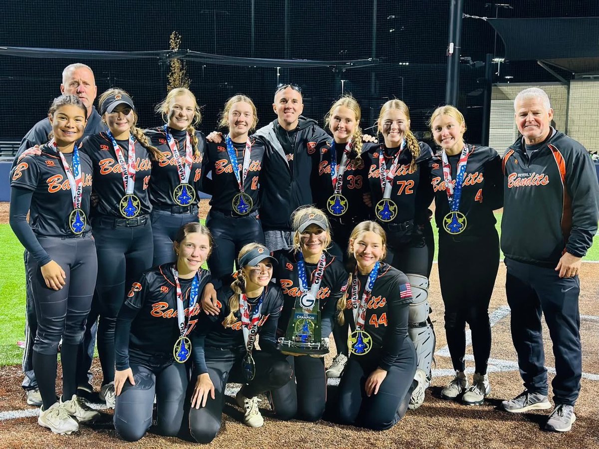 TopGunEvents's tweet image. Congratulations to Beverly Bandits Chow/Hardin on their championship finish in the 14u top flight division at the Top Gun Select Invite!