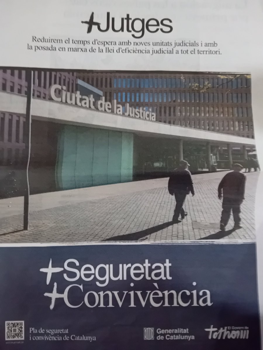 #SalvemCatalunya 
Si et demanes en què es gasta els teus diners el governador civil <a href="/salvadorilla/">Salvador Illa Roca</a> es molt senzill. Cada dia a la premsa escrita hi ha publicitat a tota plana per que els diaris parlin (com fan) meravelles del <a href="/PSOE/">PSOE</a>. Avui els teus diners, menteixen sobre jutges.