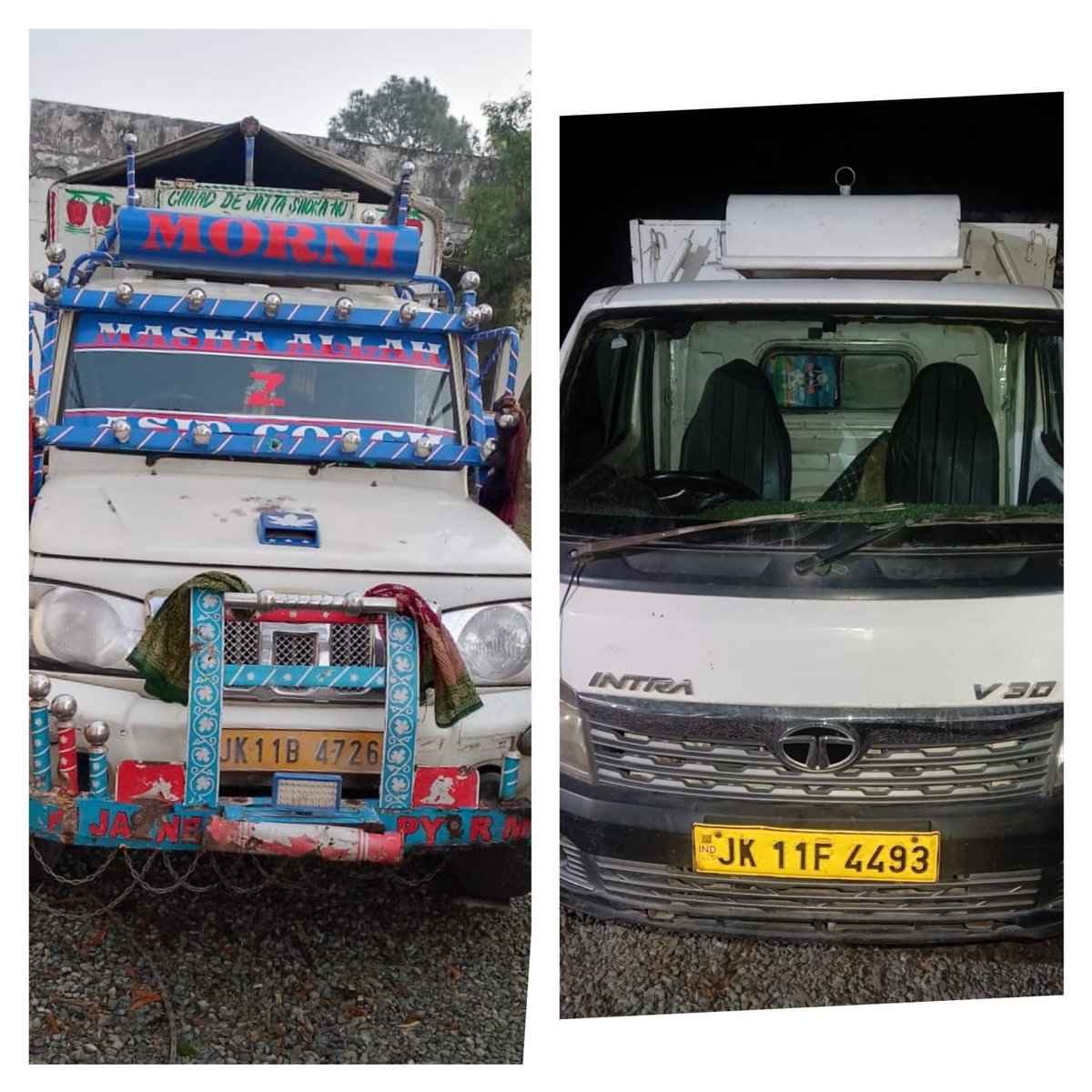 Rajouri Police Foils Two Bovine Smuggling Attempts; Rescues 06 Animals, Seizes Two Vehicles And Arrested Two.
<a href="/JmuKmrPolice/">J&K Police</a> <a href="/ZPHQJammu/">Zonal Police Media Centre- Jammu Zone</a> <a href="/digrprange/">DIG R-P Range</a>