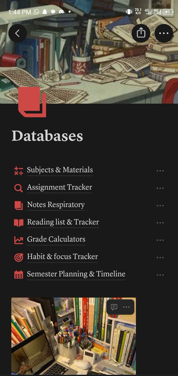 TunmiseOlu7175's tweet image. Working on a notion template for my fellow students&amp;lt;3 💻

What other database do you think I should add ? 🤔💭

#notionplanner #studyplanner