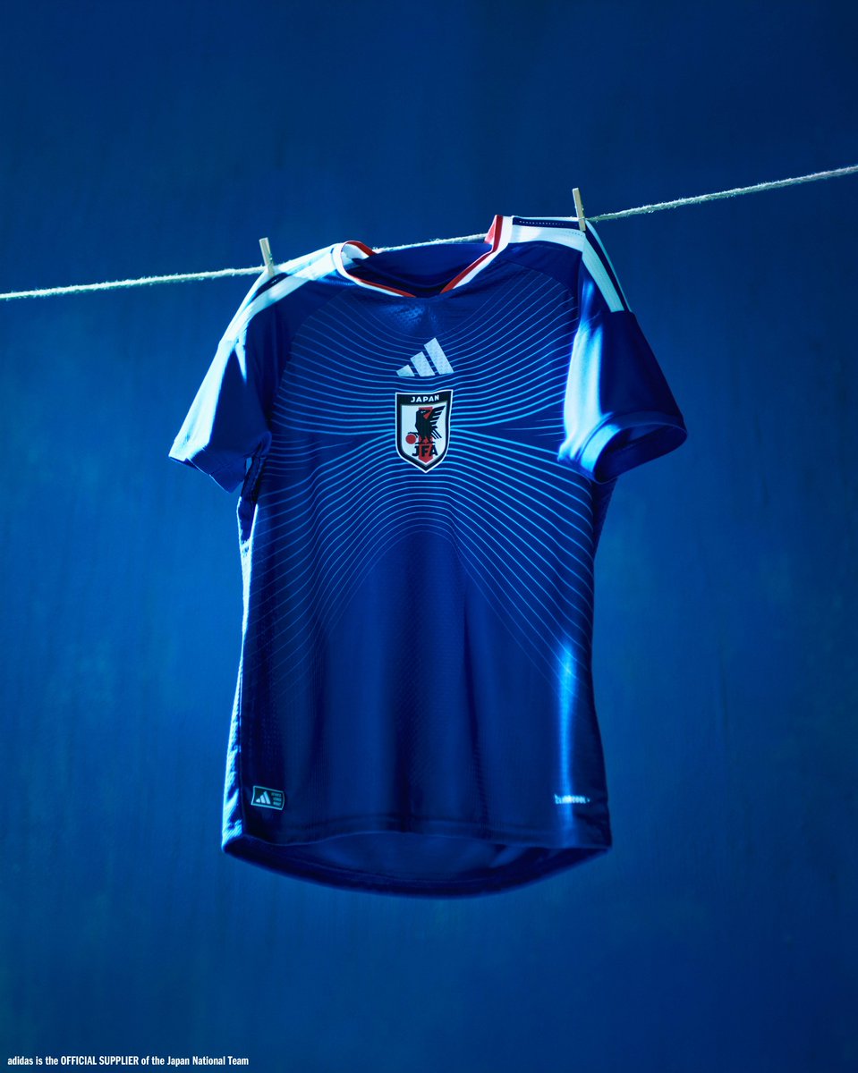 日本代表、2026年W杯新ホームユニフォーム発表 「HORIZON」コンセプト