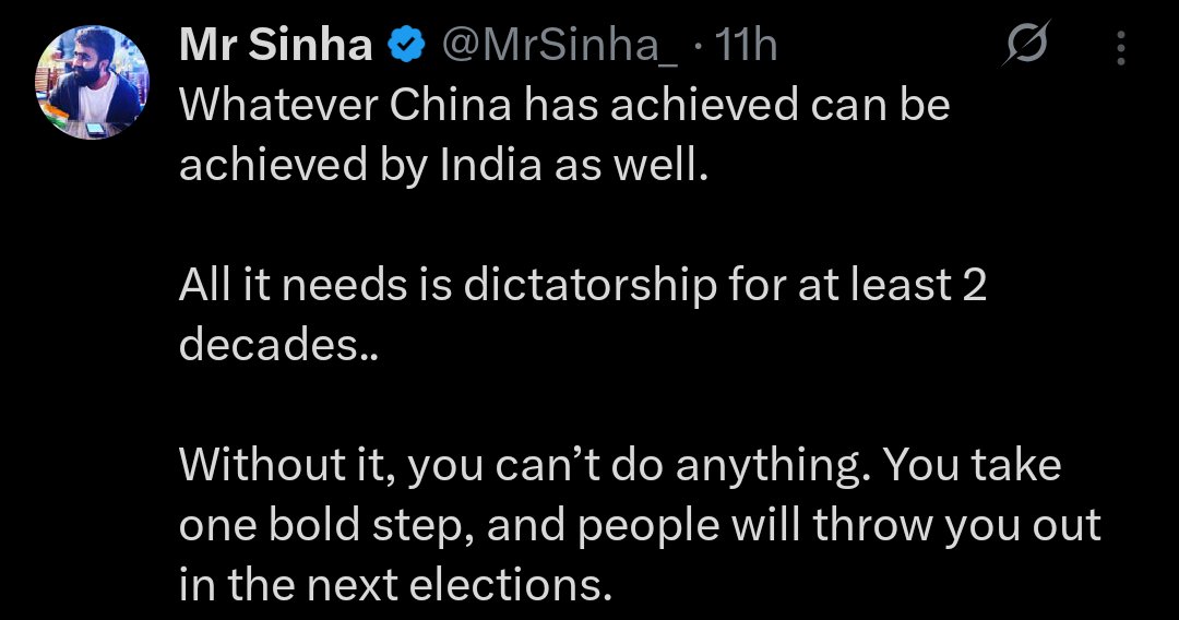 JaaniJi0080's tweet image. I totally agree with you, but there is one problem, some people will not be comfortable talking about this. @MrSinha_ 

#dictatorship #Modiji #India #PlayBold