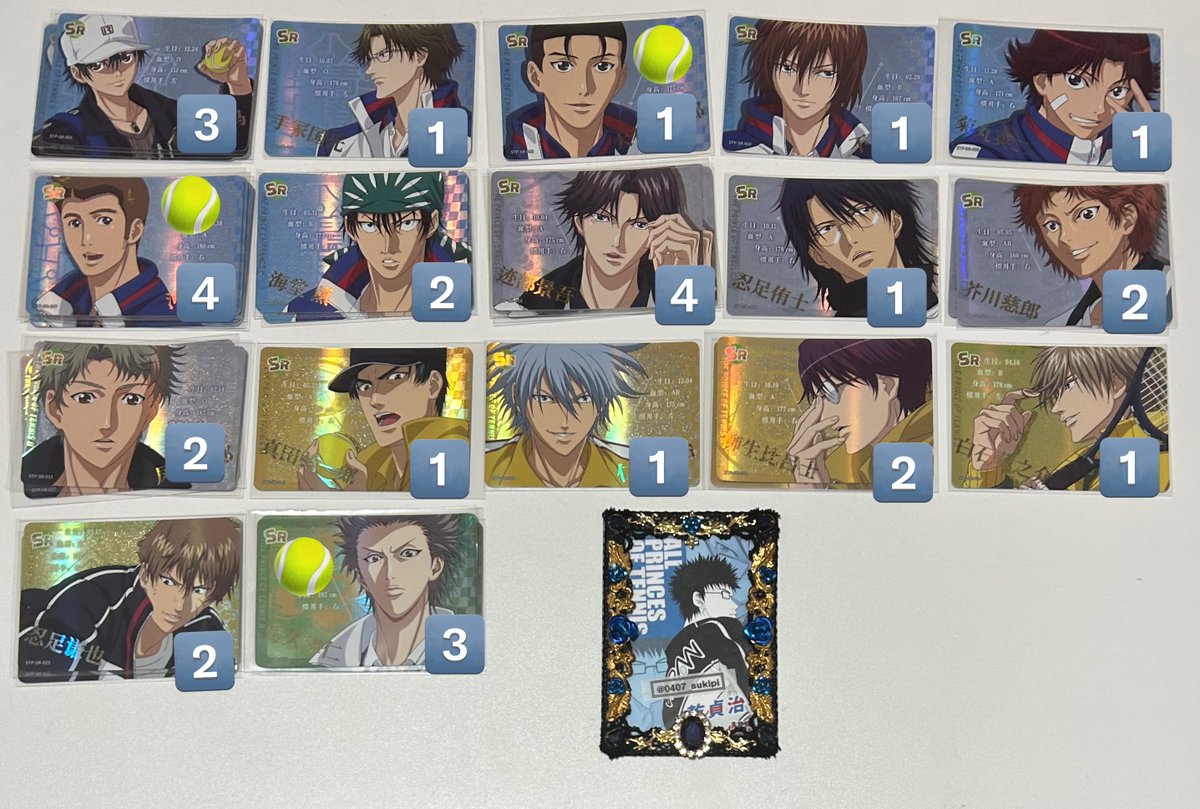 【M807】テニスの王子様　トレーディングカードなど　81枚　まとめ売り　乾多め M807】テニスの王子様 トレーディングカードなど 81枚 まとめ売り 乾