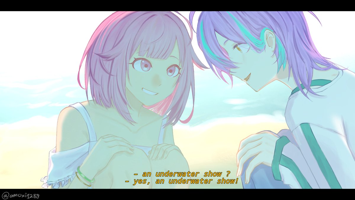 They're plotting something. Please keep an eye on them while i go buy something .....

#えむ類