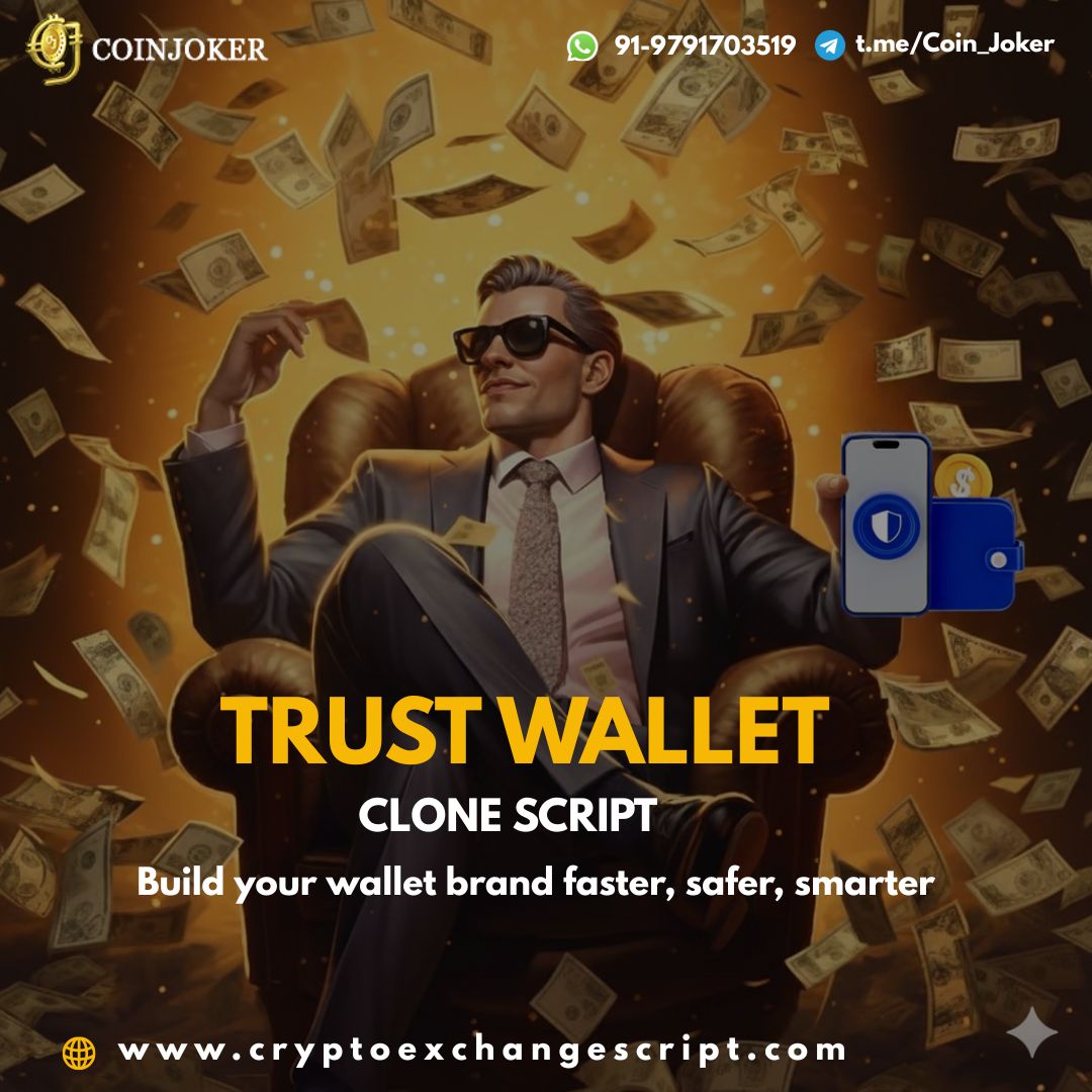 ArianaBenn78848's tweet image. Want to launch your own Web3 wallet like Trust Wallet?
You can  with Trust Wallet Clone Script.
Your users deserve a wallet that’s secure, simple, and ready for Web3.

#TrustWalletCloneScript #Web3Wallet #CryptoInnovation #BlockchainDevelopment #DeFi #CryptoApps