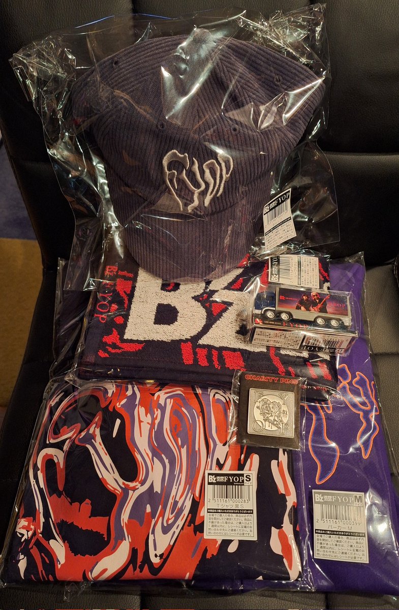 B'z Official Website B'z FYOP 公式パーカー 2XL